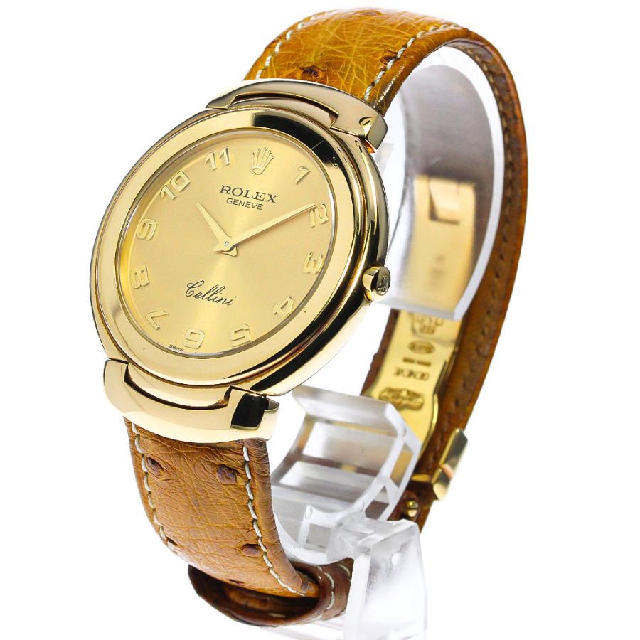 ロレックス ROLEX 6623 チェリーニ K18YG クォーツ メンズ _758885 