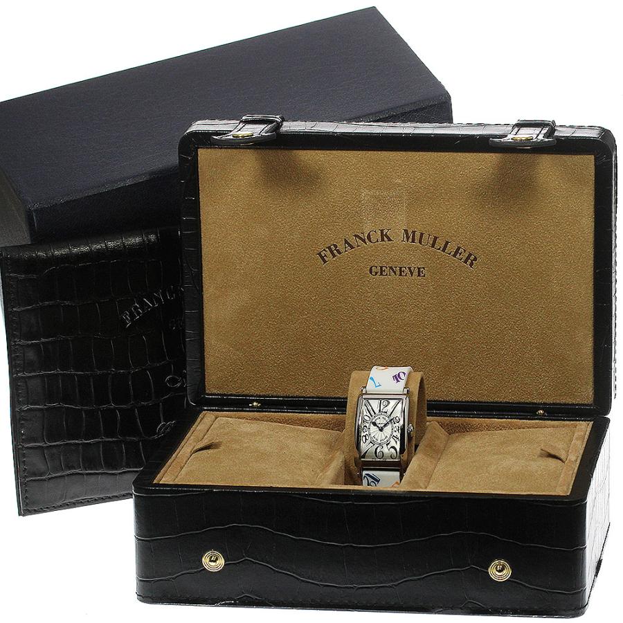 フランクミュラー FRANCK MULLER 902QZ ロングアイランド K18PG クォーツ レディース 良品 箱・保証書付き_817034 FRANCK MULLER（フランクミュラー） ☆箱付き【FRANCK MULLER