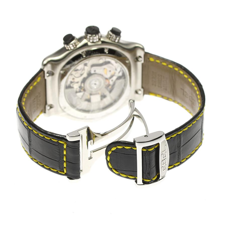 Ebel 自動巻き時計 シルバー文字盤 金色ケース EBEL（エベル） EBEL E9137L72 1911 BTR クロノグラフ 自動巻き メンズ