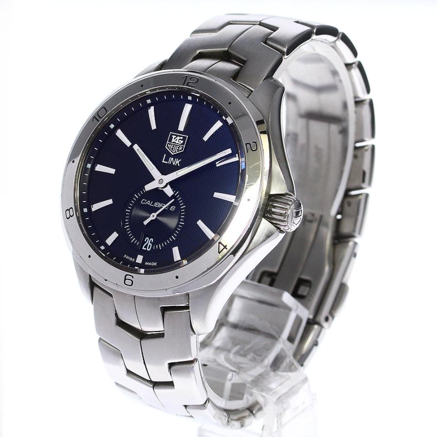 【たー】TAG HEUER　リンクキャリバー6　自動巻き　WAT2110 TAG HEUER（タグ・ホイヤー） TAG HEUER WAT2110 リンク キャリバー6