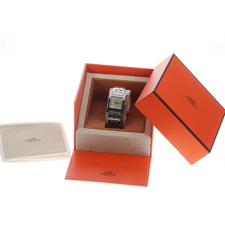 HERMES（エルメス） HERMES HH1.210 Hウォッチ クォーツ レディース 内箱・保証書付き_759120 : CLOSER ...