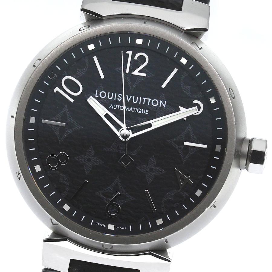 LOUIS VUITTON（ルイ・ヴィトン） LOUIS VUITTON QA140 タンブール オトマティック GM モノグラム エクリプス ...