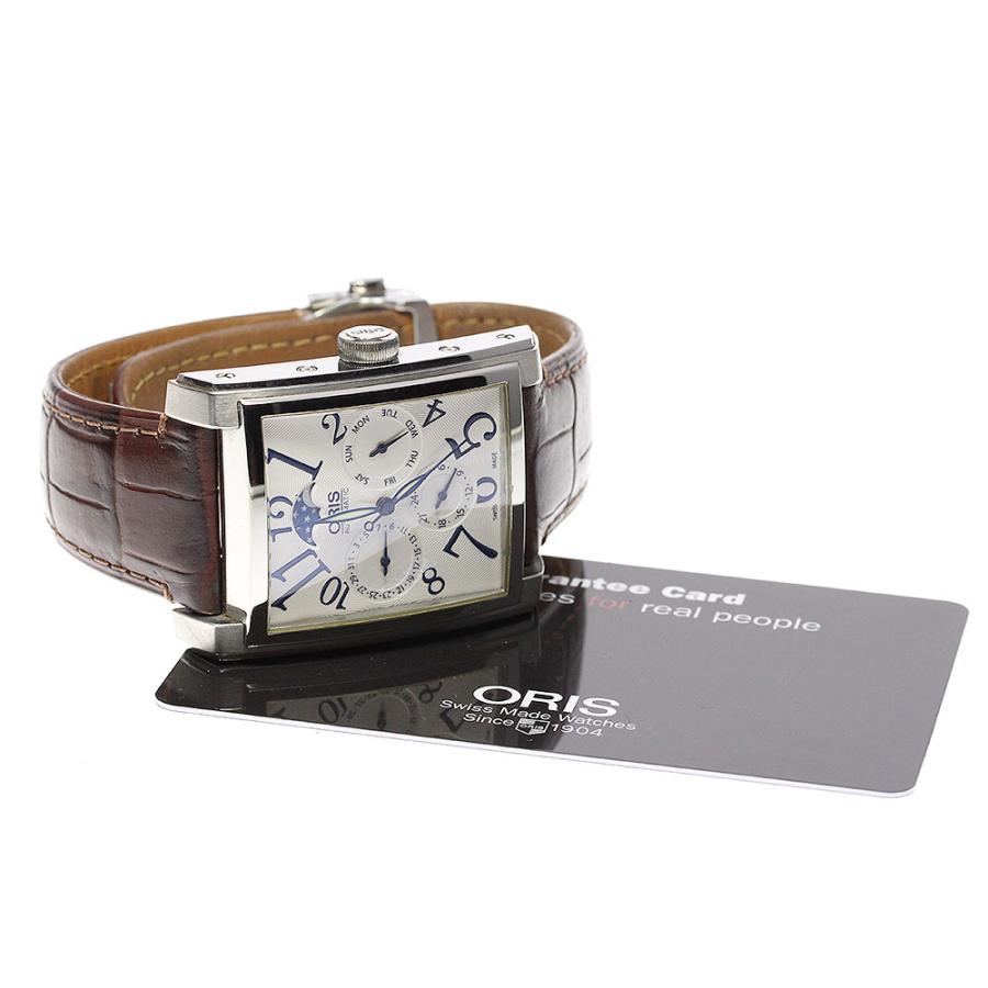 ORIS オリス 7658 レクタンギュラー ムーンフェイズ 自動巻き ORIS オリス 7658 レクタンギュラー ムーンフェイズ 自動巻き