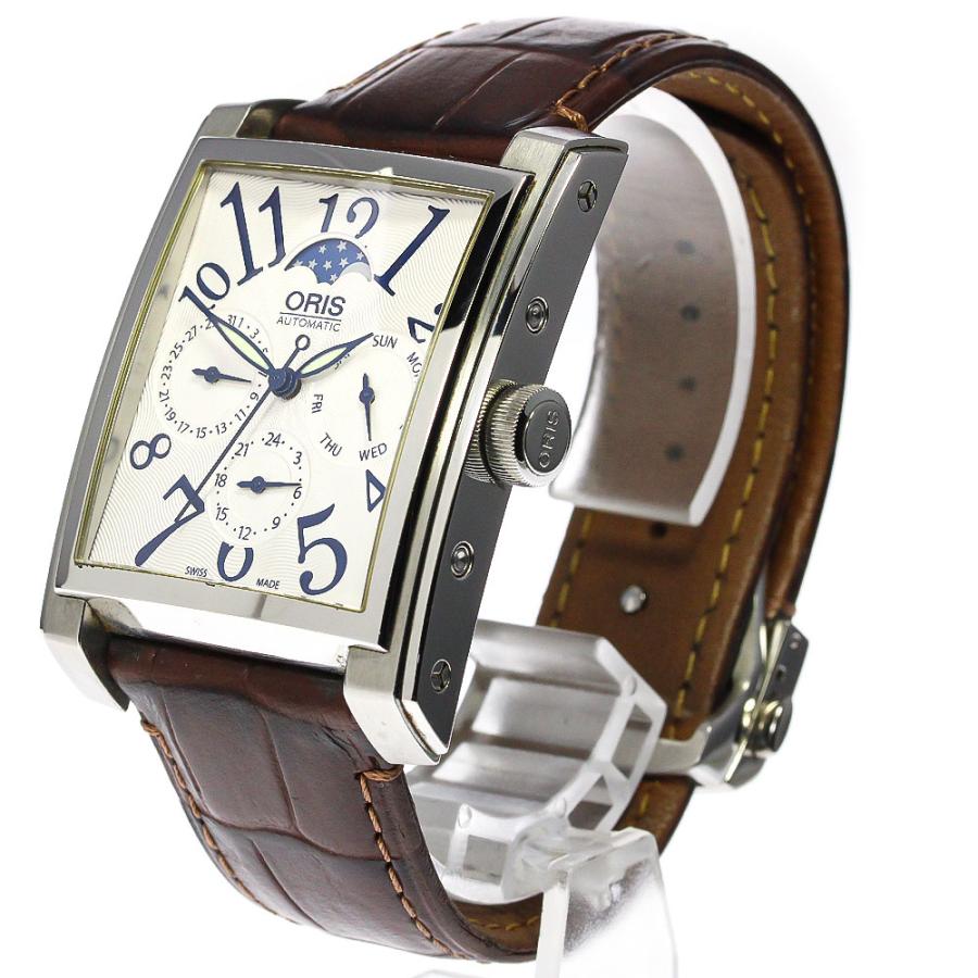 ORIS オリス 7658 レクタンギュラー ムーンフェイズ 自動巻き ORIS オリス 7658 レクタンギュラー ムーンフェイズ 自動巻き