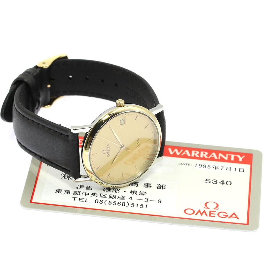 OMEGA（オメガ） OMEGA 7420.11 デビル YGベゼル クォーツ メンズ 良品