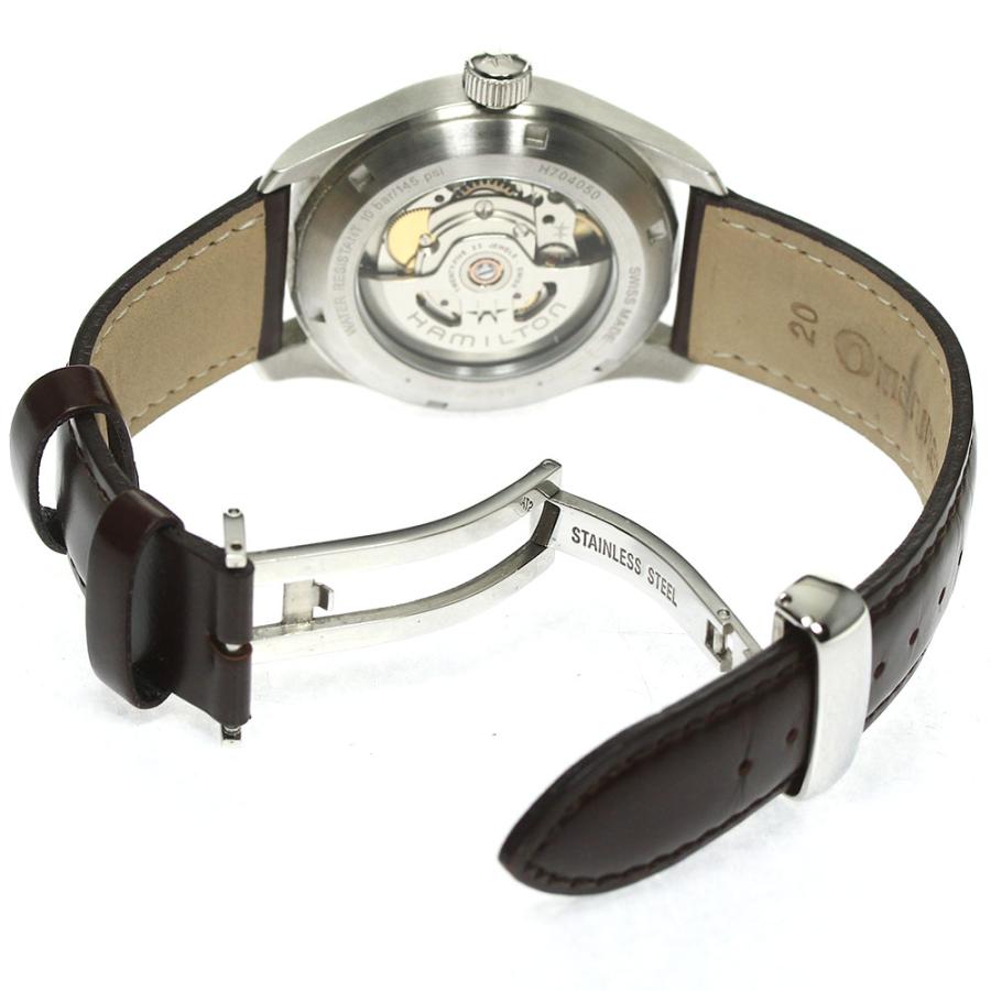 ハミルトン HAMILTON H705050 カーキ フィールド デイト 自動巻き メンズ 美品 箱・保証書付き_759418 HAMILTON（ハミルトン） HAMILTON H705050 カーキ フィールド デイト