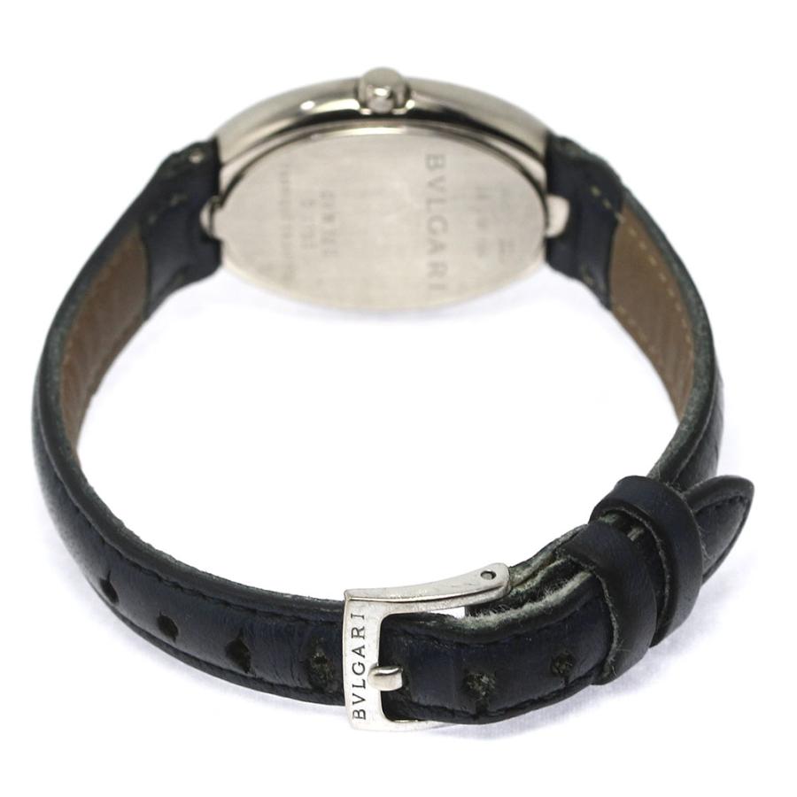 BVLGARI ブルガリ OVW32G オーバル K18WG 12Pダイヤ クォーツ  