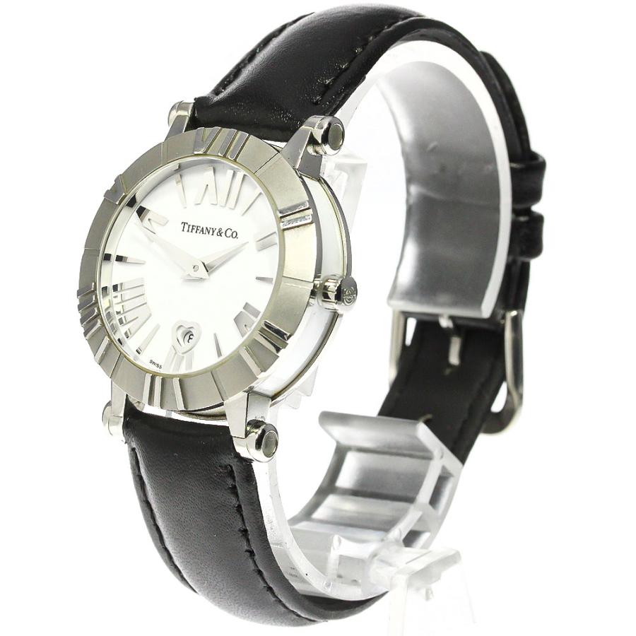 TIFFANY&amp;Co. ティファニー ウォッチ アトラスドーム 時計 Z1300.11.11A20A71A 腕時計
 ステンレス/レザー ホワイト クオーツ ホワイト文字盤 レディース【中古】【473】 楽天市場】TIFFANY＆Co. ティファニー Z1300.11.11A10A71A アトラス