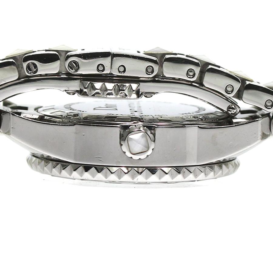 ディオール Dior CD112113 クリスタル ダイヤベゼル クォーツ 