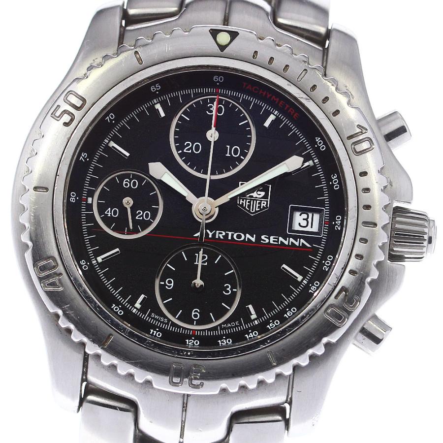 訳あり タグホイヤー TAG HEUER CT2114 リンク アイルトン・セナ限定モデル 自動巻き メンズ _911552 TAG HEUER（タグ・ホイヤー） TAG HEUER CT2114 リンク アイルトン