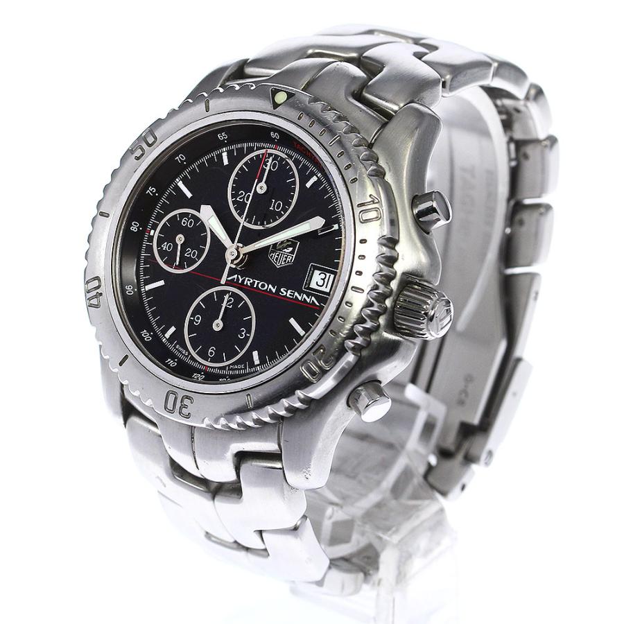 訳あり タグホイヤー TAG HEUER CT2114 リンク アイルトン・セナ限定モデル 自動巻き メンズ _911552 TAG HEUER（タグ・ホイヤー） TAG HEUER CT2114 リンク アイルトン