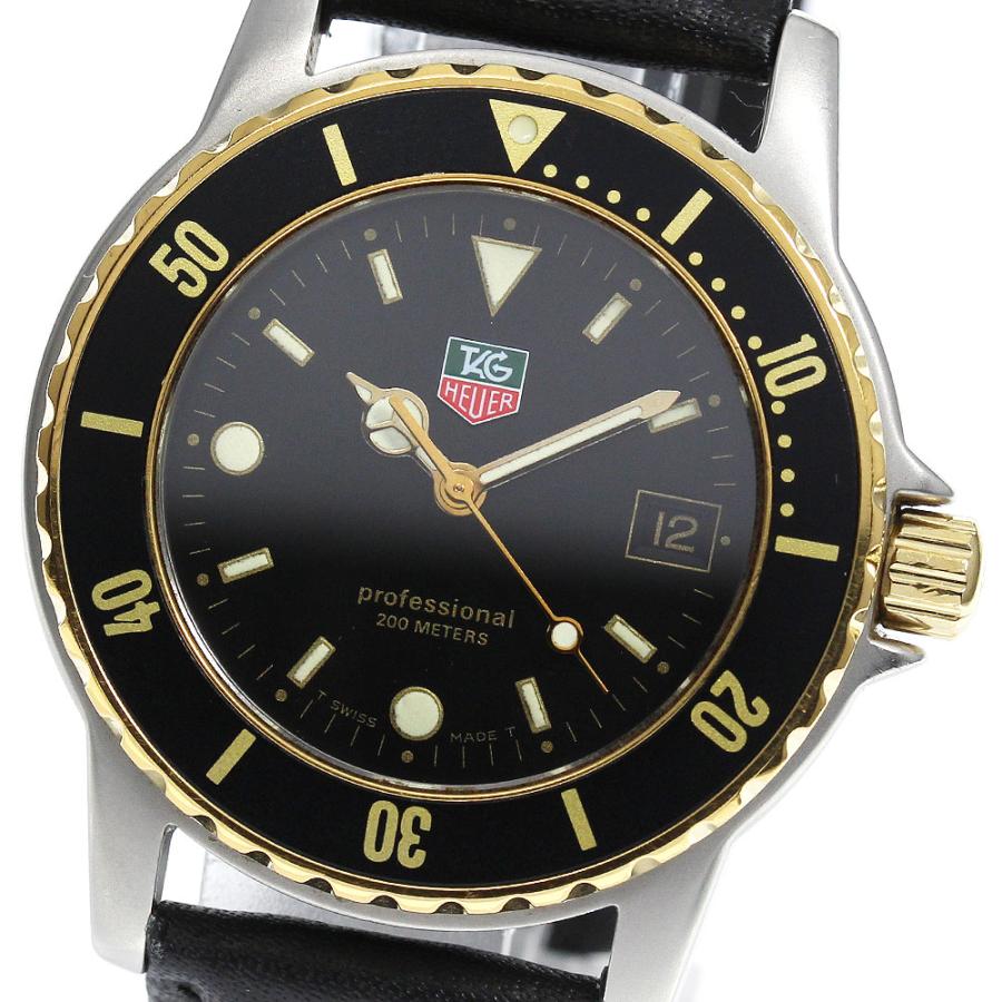 タグホイヤー　プロフェッショナル　腕時計　925.213 メンズ　ブラック TAG HEUER（タグ・ホイヤー） TAG HEUER 925.213G-2