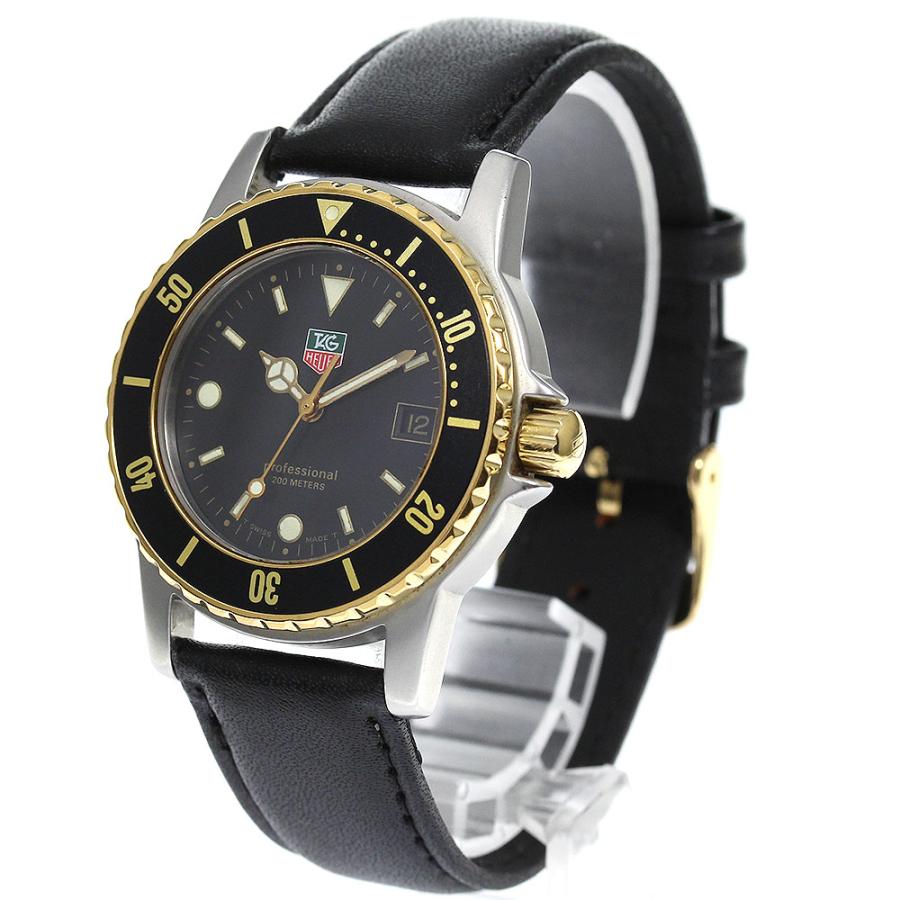 タグホイヤー　プロフェッショナル　腕時計　925.213 メンズ　ブラック TAG HEUER（タグ・ホイヤー） TAG HEUER 925.213G-2