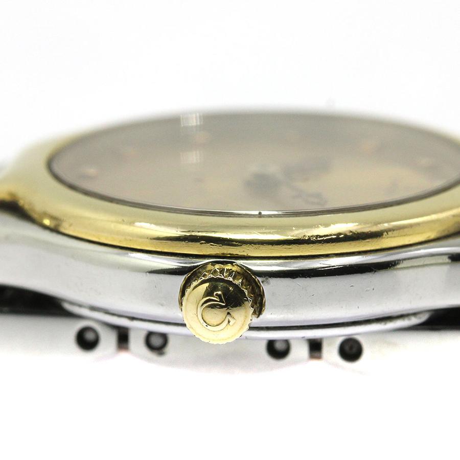 オメガ OMEGA デビル ユニークダイアル YGベゼル クォーツ レディース _953170 OMEGA - オメガ OMEGA デビル ユニークダイアル YGベゼル クォーツ