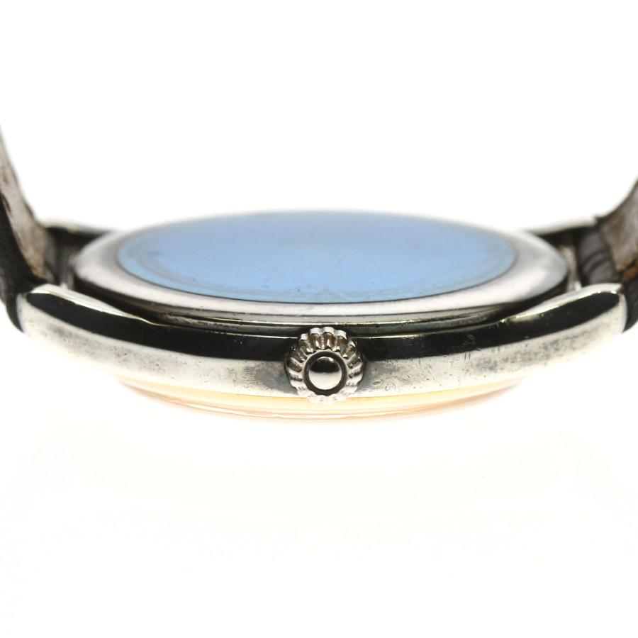 SEIKO セイコー 4S24-0030 ローレル SV925 K18PGベゼル 手巻き