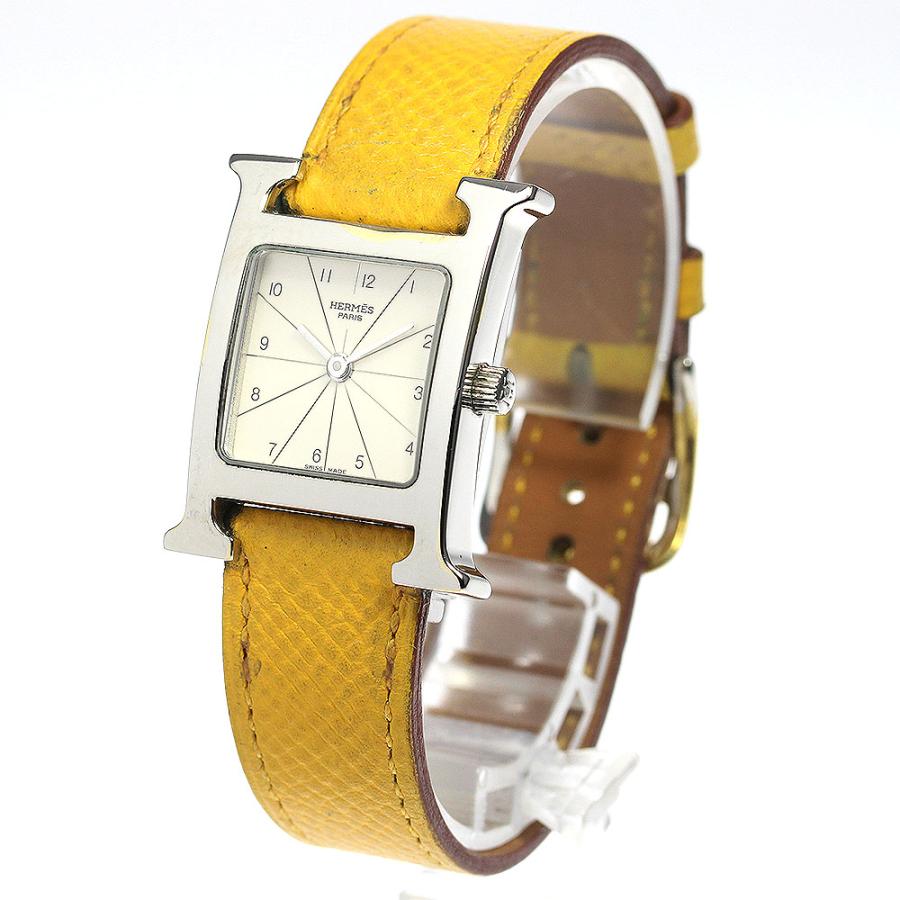HERMES エルメス HH1.205 Hウォッチ クォーツ レディース 内箱