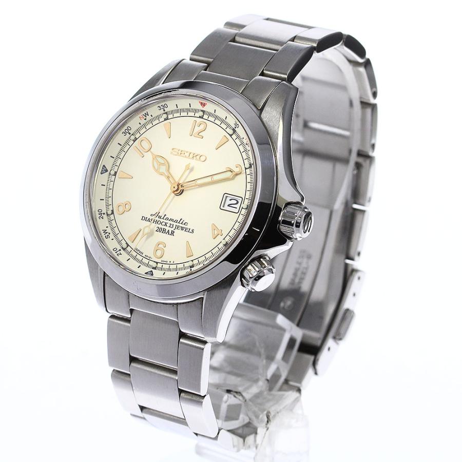 【稼働品】セイコー アルピニスト6R15-00E0 メカニカル デイト 自動巻き 稼働品】セイコー アルピニスト6R15-00E0 メカニカル デイト