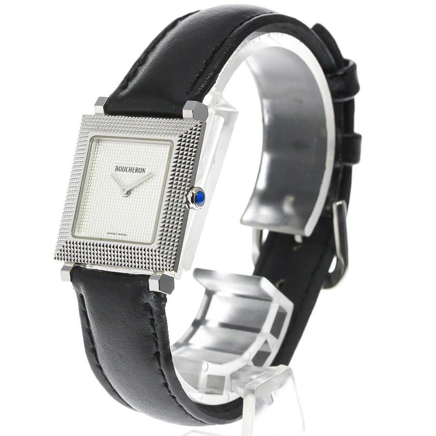 BOUCHERON（ブシュロン） キャレ K18WG クォーツ レディース _760539
