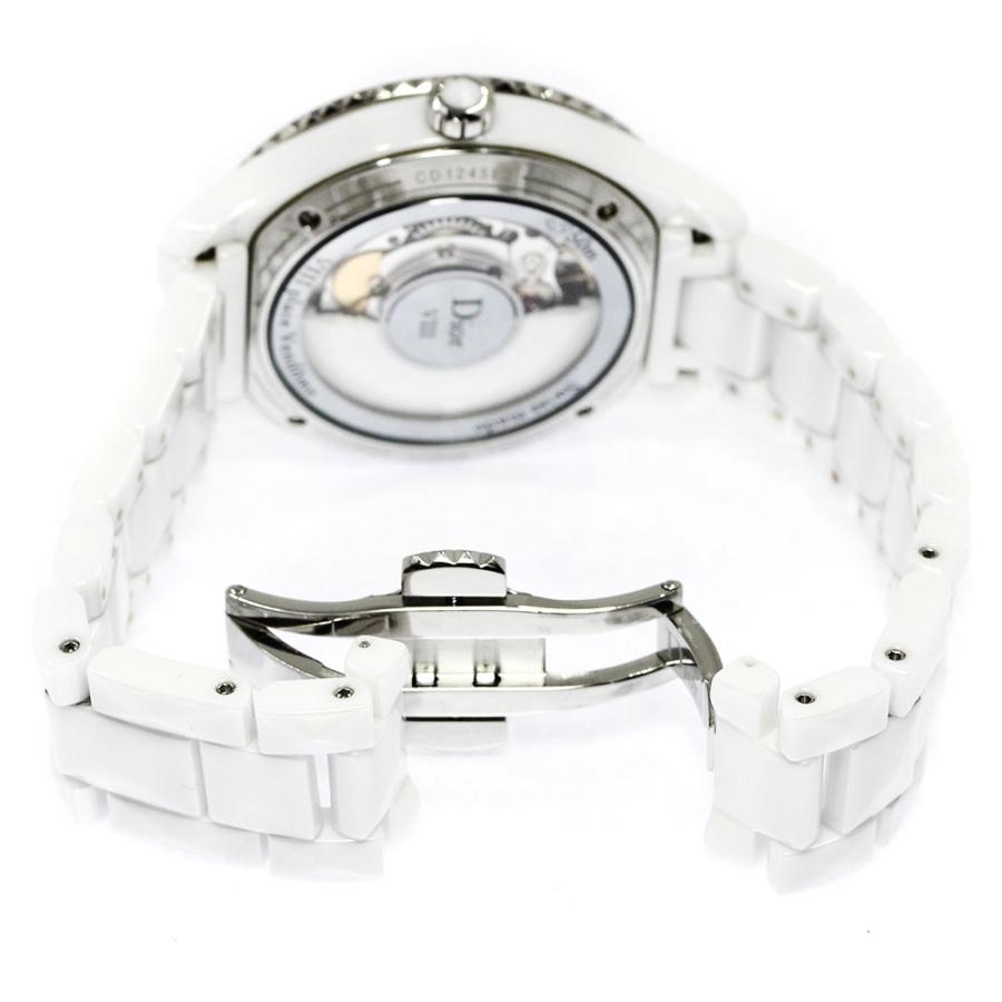 ディオール Dior CD1245E3 ユイット VIII ダイヤモンドダイアル 自動