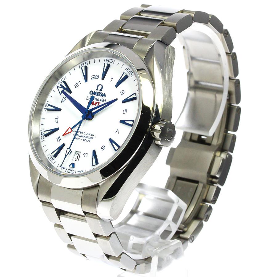 オメガ OMEGA 231.90.43.22.04.001 シーマスター アクアテラ 150M グッドプラネット GMT 自動巻き メンズ 箱・保証書付き_969400 OMEGA（オメガ） OMEGA 231.90.43.22.04.001 シーマスター アクアテラ