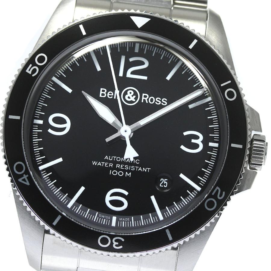 ベル&ロス ベル＆ロス Bell＆Ross BRV2-92 デイト 自動巻き メンズ 美 