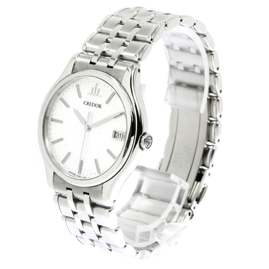 【極美品】セイコー クレドール シグノ ラウンド メンズ 腕時計 SEIKO（セイコー） SEIKO GCAZ055/8J86-7A00 クレドール シグノ デイト