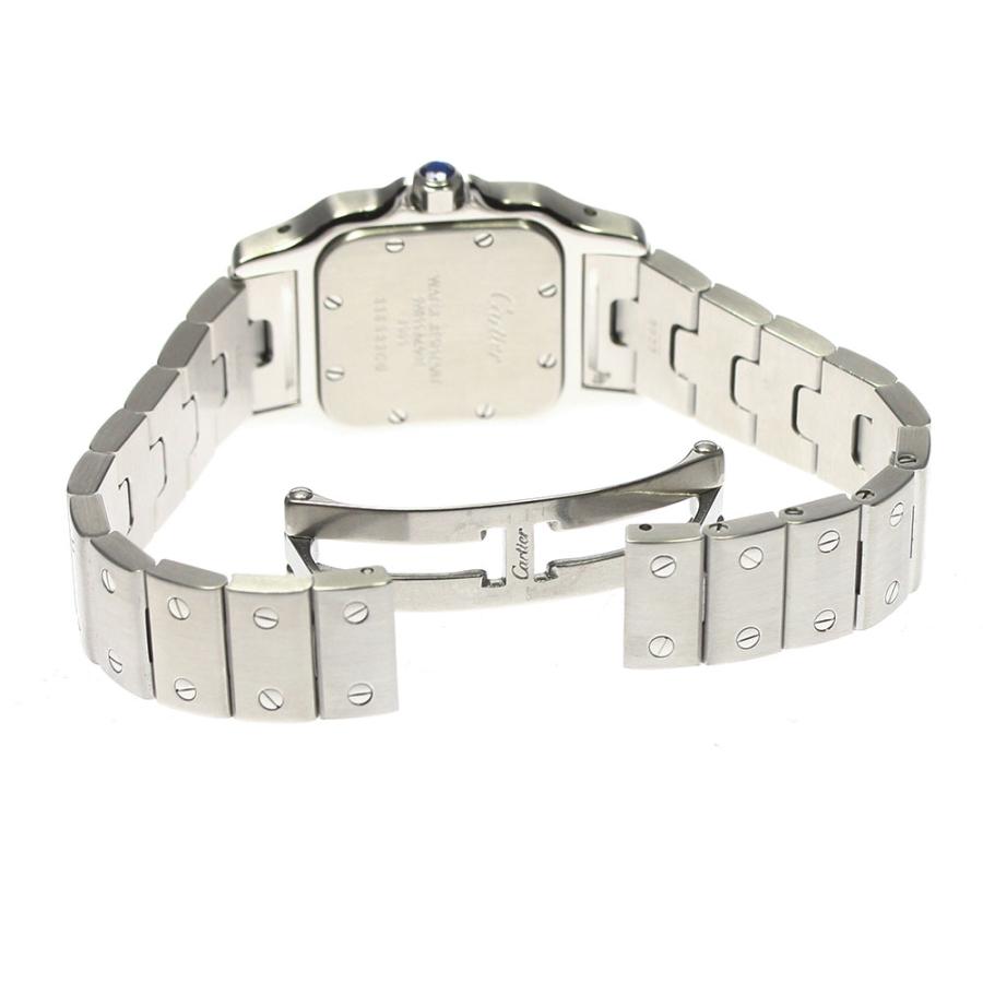 カルティエ CARTIER サントス ガルベSM ユーロ限定モデル W20064D6 クォーツ 腕時計 (K930) 中古)CARTIER カルティエ サントス ガルベ SM W20064D6（商品ID