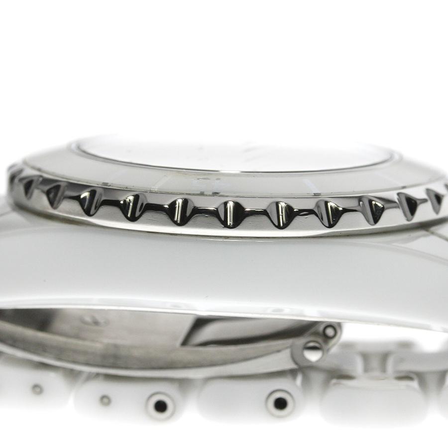 ベルト訳あり シャネル CHANEL H0968 J12 33ｍｍ 白セラミック デイト クォーツ レディース _762444 CHANEL（シャネル） ベルト訳あり CHANEL H0968 J12 33mm 白
