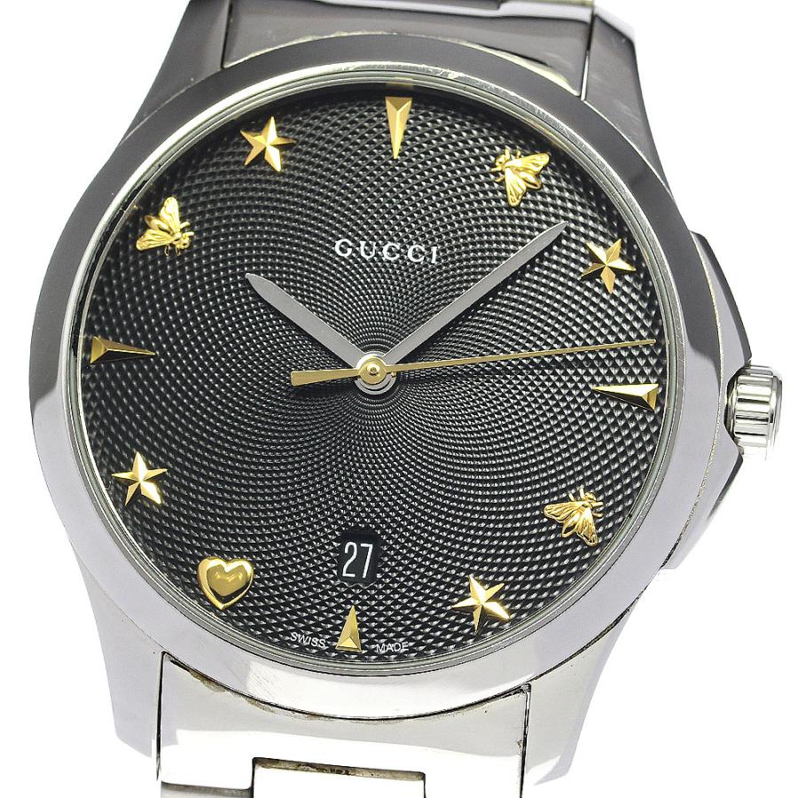 GUCCI（グッチ） GUCCI 126.4/YA1264029 Gタイムレス デイト クォーツ 