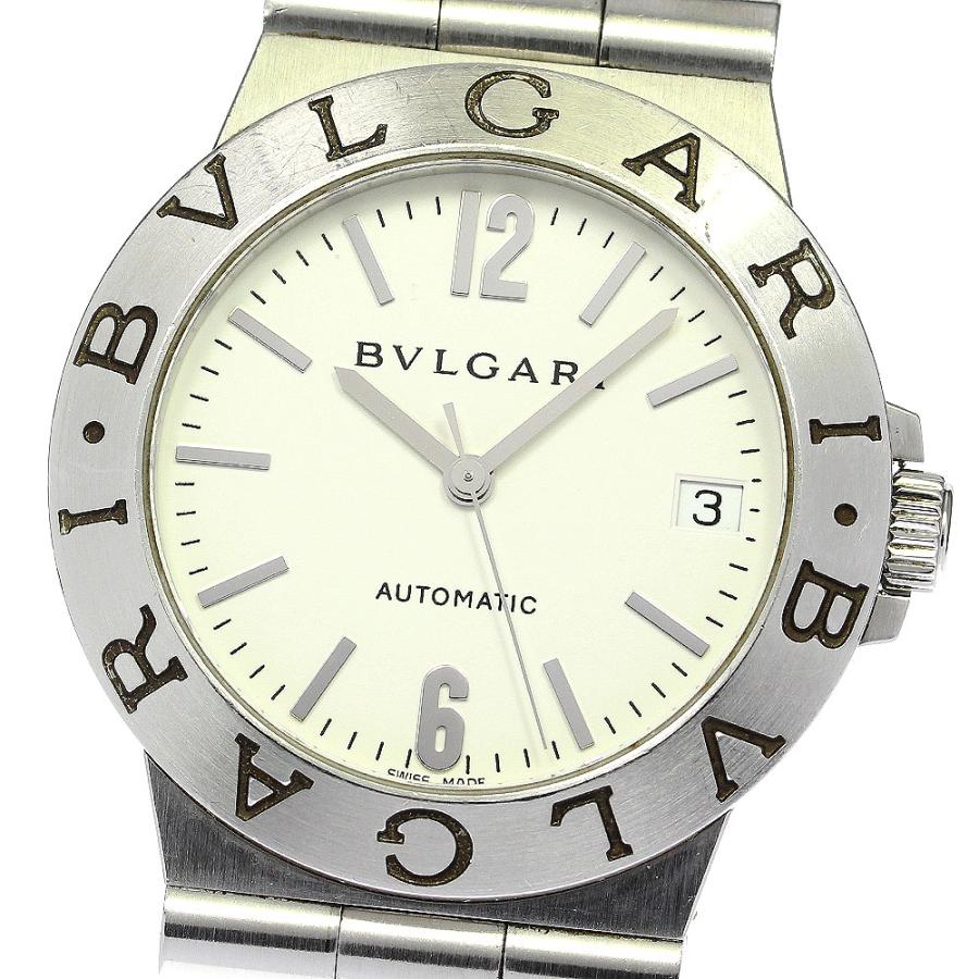 ブルガリ BVLGARI LCV35S ディアゴノ スポーツ デイト 自動巻き メンズ 