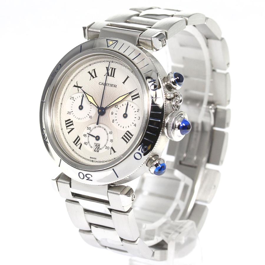 Cartier（カルティエ） CARTIER W31018H3 パシャ 38 クロノグラフ