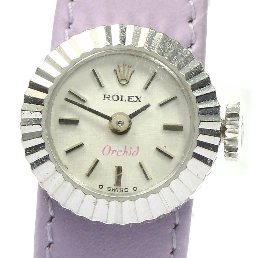 OH済み ROLEX オーキッド カメレオン カットガラス付属品有