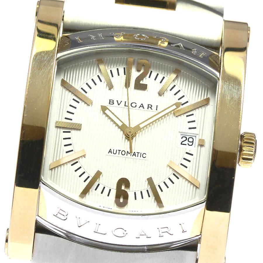 BVLGARI ブルガリ AA48SG アショーマ K18YGコンビ 自動巻き メンズ  