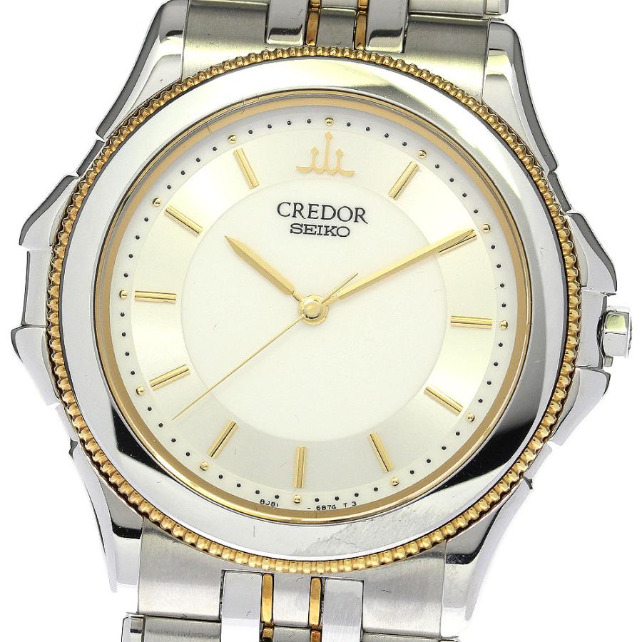 セイコー クレドール　GCAR034 SEIKO セイコー GCAR034/8J81-6B60 クレドール K18YGコンビ