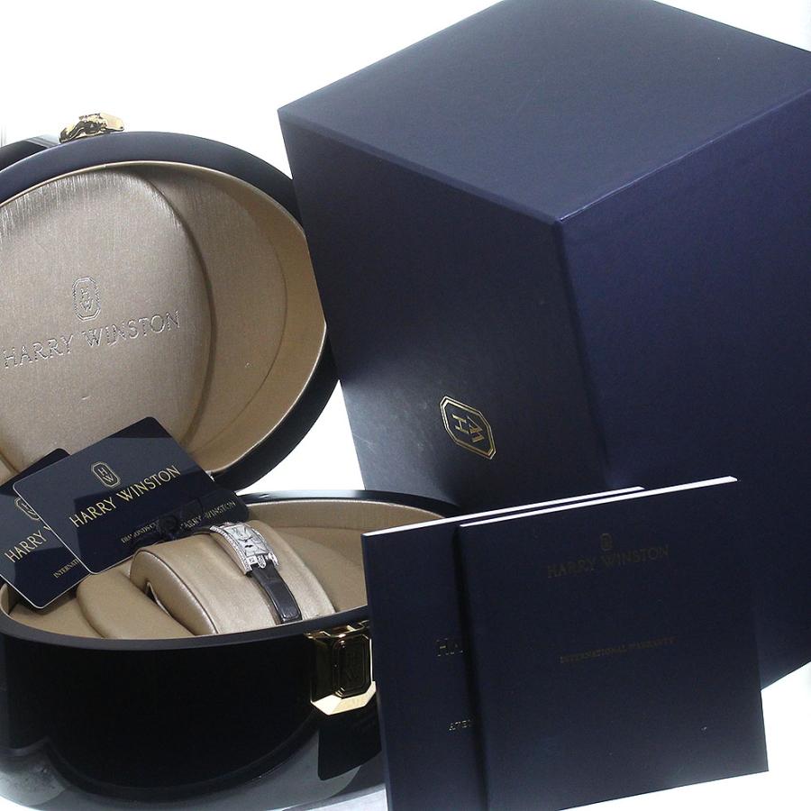 HARRY WINSTON レディース現行型新品箱 ハリーウィンストン HARRY WINSTON AVCQMP16WW001 アヴェニューCミニ