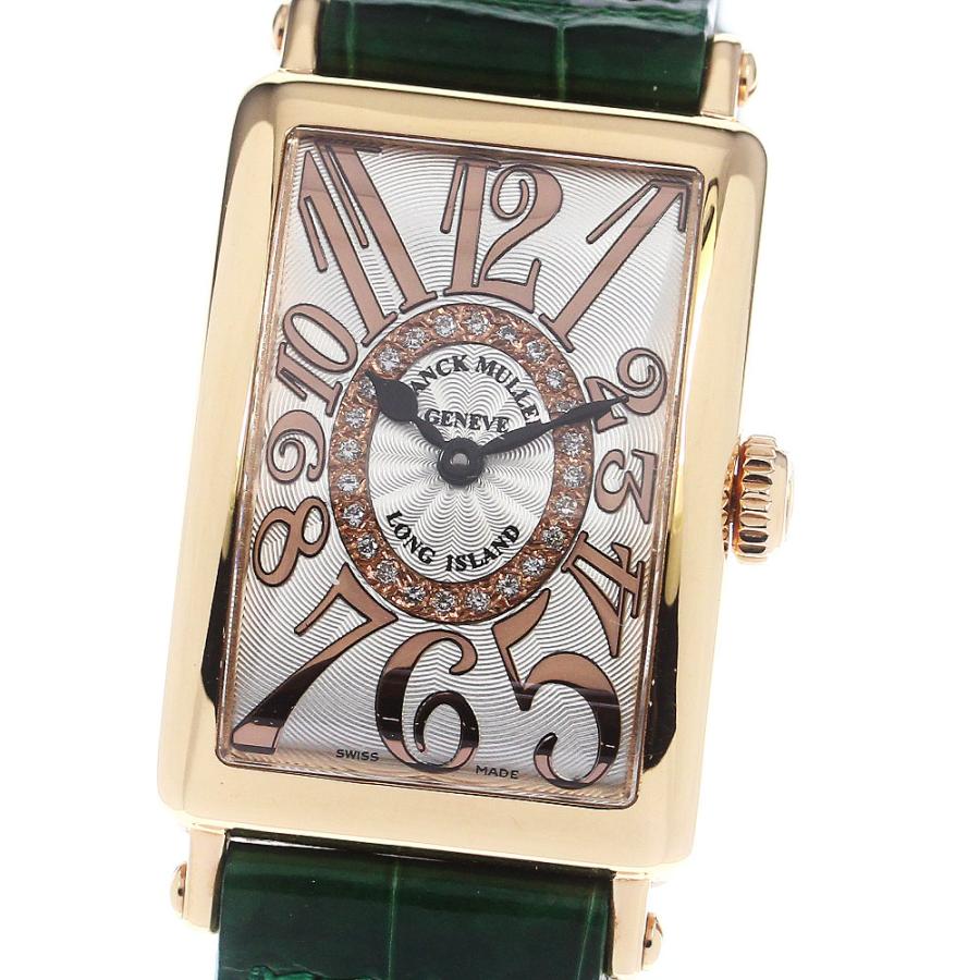 フランクミュラー FRANCK MULLER 902QZRELD1R ロングアイランド K18PG クォーツ レディース 箱付き_763653 FRANCK MULLER（フランクミュラー） FRANCK MULLER 902QZRELD1R ロング