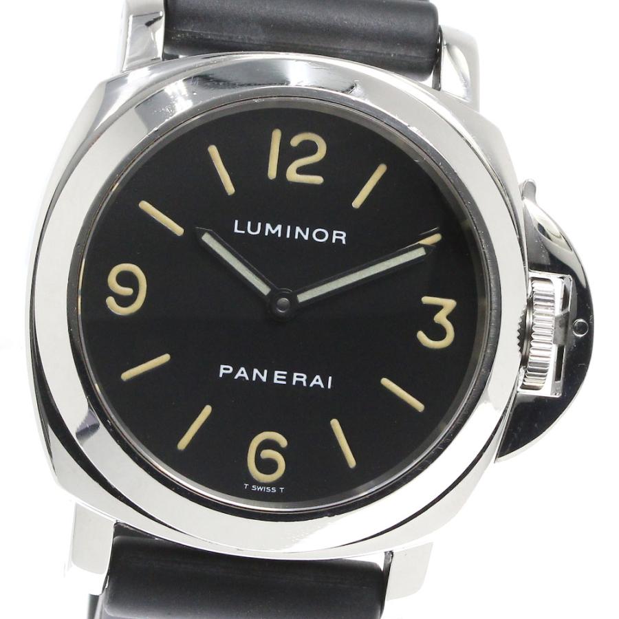 パネライ PANERAI PAM00002 ルミノールベース トリチウム 手巻き メンズ 箱・保証書付き_860080 OFFICINE PANERAI（オフィチーネ パネライ） パネライ PANERAI