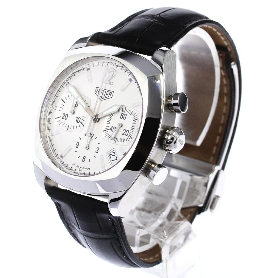 ホイヤー Heuer CR2111 モンツァ クロノグラフ 自動巻き メンズ  