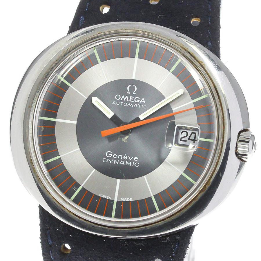 OMEGA（オメガ） ベルト訳あり ジュネーブ ダイナミック デイト 自動