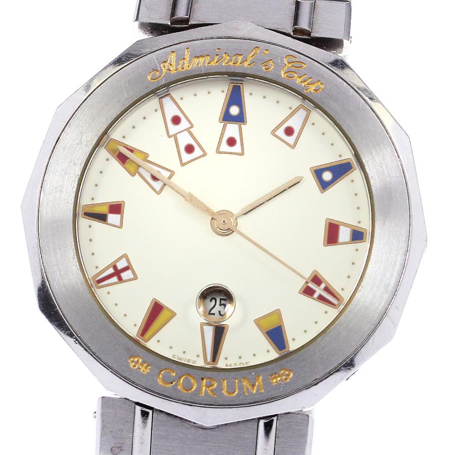 CORUM コルム 99.810.20V50B アドミラルズカップ デイト クォーツ 