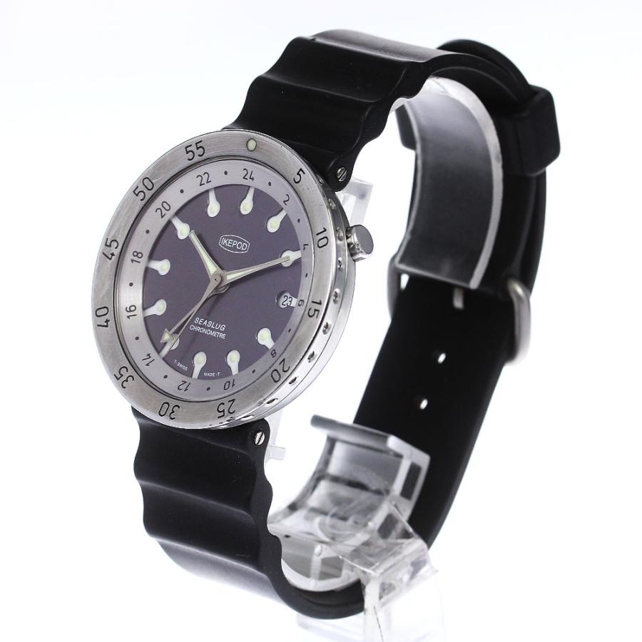 【IKEPOD】アイクポッド シースラッグ デイト GMT 自動巻き メンズ ☆良品【IKEPOD】アイクポッド シースラッグ デイト GMT 自動