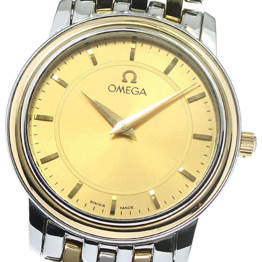 OMEGA オメガ デビル YGコンビ クォーツ レディース _764162 : CLOSER 