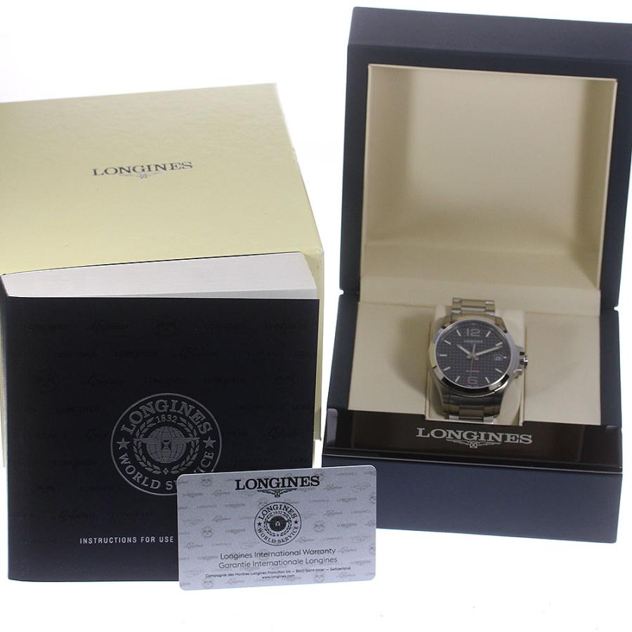 LONGINES（ロンジン） LONGINES L3.716.4 コンクエスト VHP ブラック