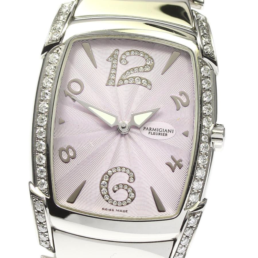 パルミジャーニフルリエ PARMIGIANI FLEURIER カルパドンナ サイドダイヤ クォーツ レディース 良品 _764457 パルミジャーニフルリエ PARMIGIANI FLEURIER カルパドンナ サイド