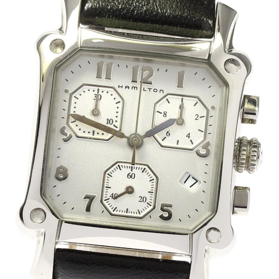 ハミルトン ロイド クロノグラフ 6317 クォーツ 電池交換済】HAMILTON