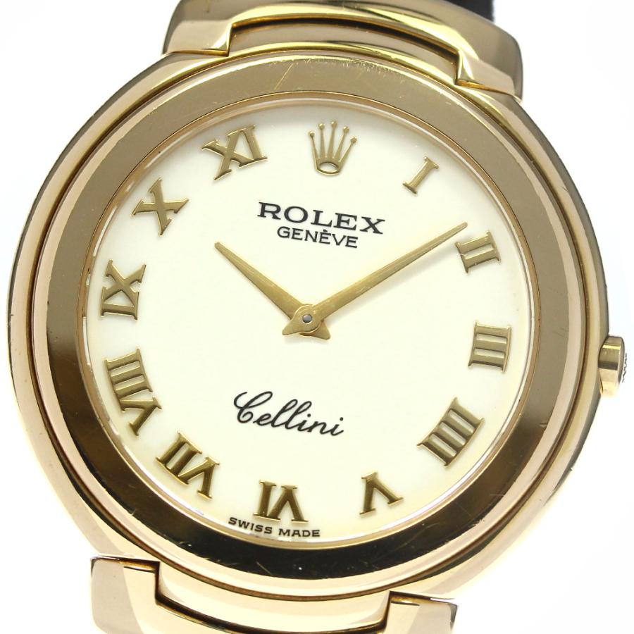 ROLEX（ロレックス） ROLEX 6623 チェリーニ K18YG クォーツ メンズ _764673 : CLOSER Yahoo ...
