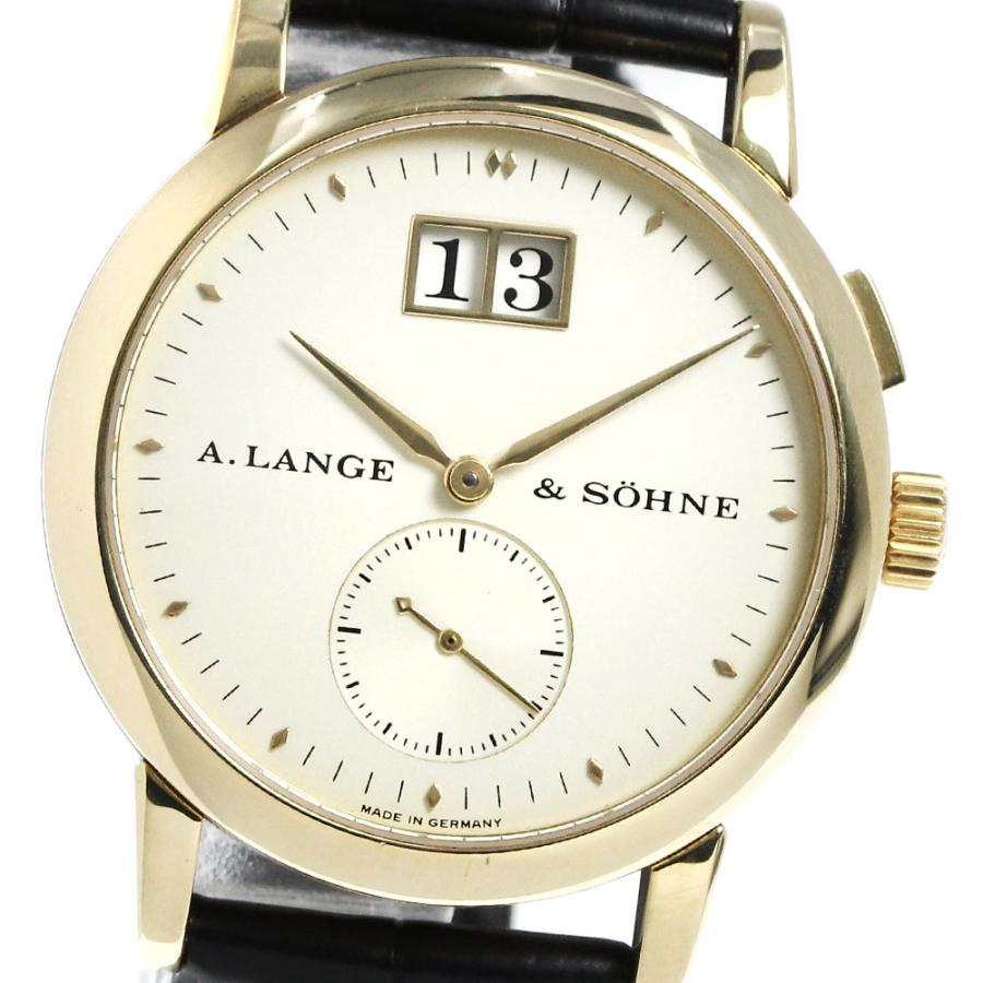 ゴンゾ ランゲ＆ゾーネ A.LANGE＆SOHNE 105.021 サクソニア K18YG デイト