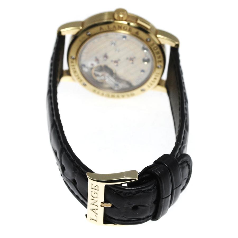 ランゲ＆ゾーネ A.LANGE＆SOHNE 105.021 サクソニア K18YG デイト