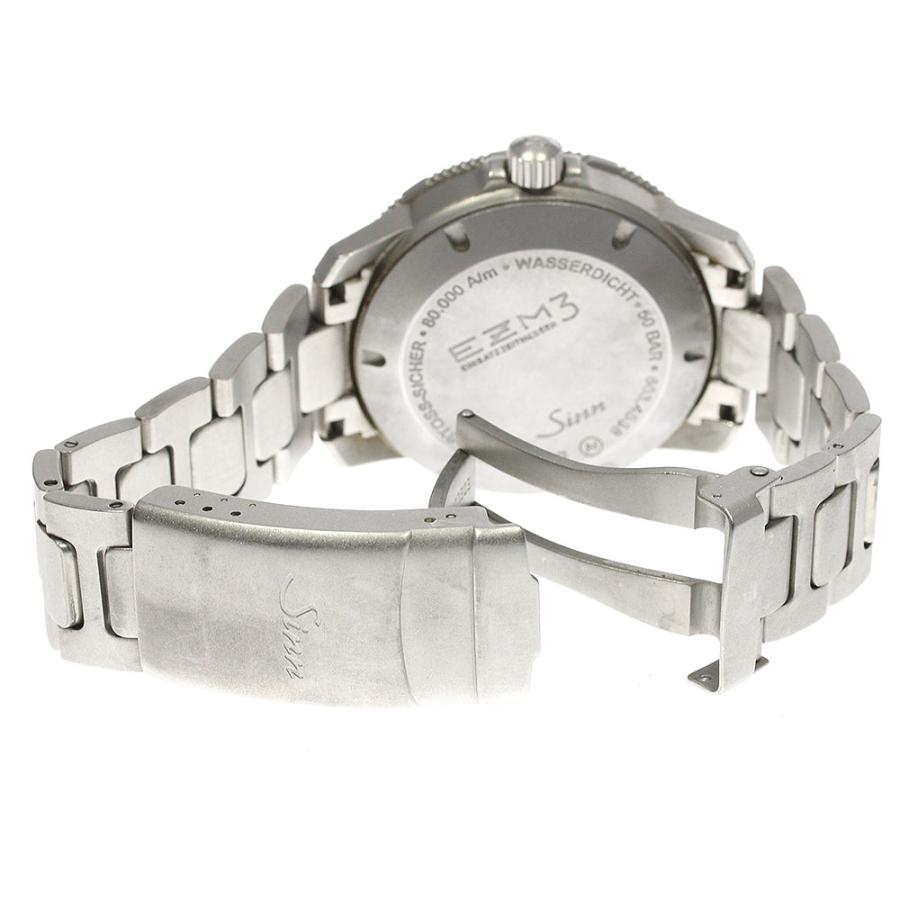 Sinn（ジン） Sinn 603 EZM3 デイト 自動巻き メンズ 保証書付き_