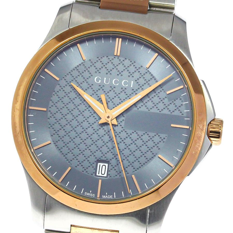 GUCCI（グッチ） GUCCI 126.4/YA126527 Gタイムレス デイト クォーツ